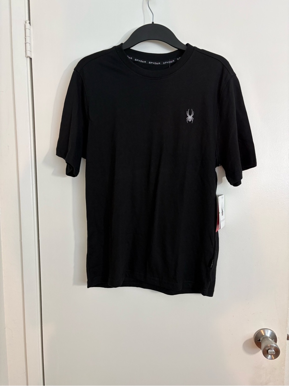 Spyder Black Short Sleeve Crew Tee